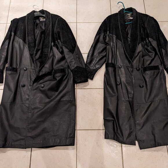 Leather Coat - Picture 1 of 1